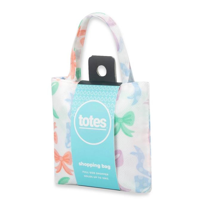 totes® Shopping Bag Multi Bow Extra Image 3
